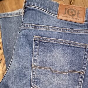 Joseph Abboud Men's Denim Pipe Slim Jeans